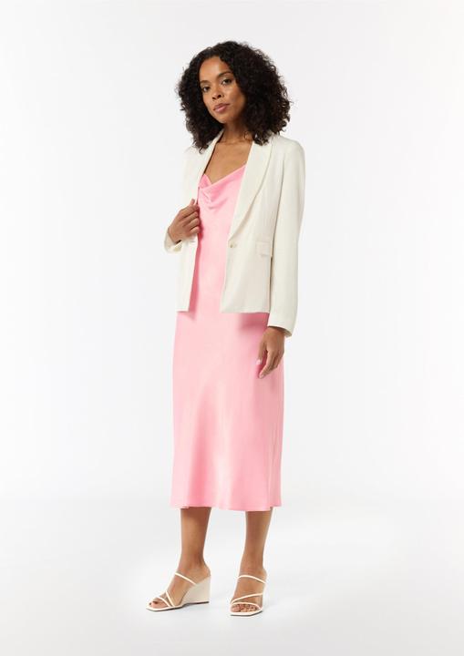 Actual product image Comma Kleid Satinkleid mit Wasserfall-Ausschnitt (42)