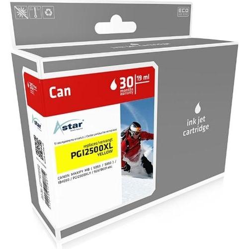 Astar, Druckerpatrone, 12 ml - Gelb - compatible - Tintenpatrone (Y)