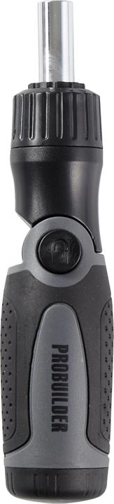 Actual product image Probuilder SCREWDRIVER RATCHET/BIT SET 12-IN-1