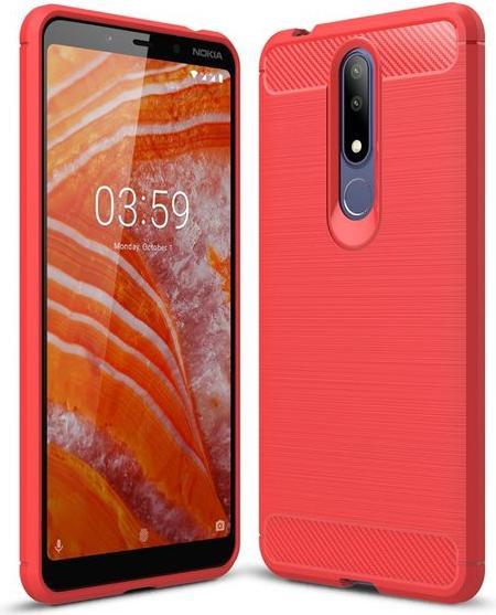 Produktbild MU Style Carbon Fiber TPU Softcase Series (Nokia 3.1 Plus)