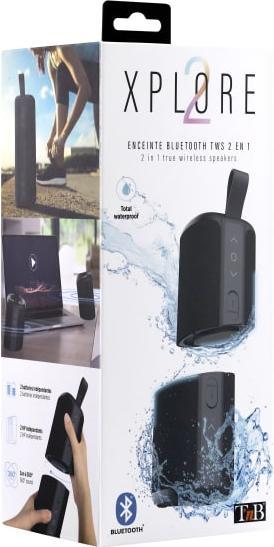 TNB Enceinte portable 20W GHOST - Noir pas cher