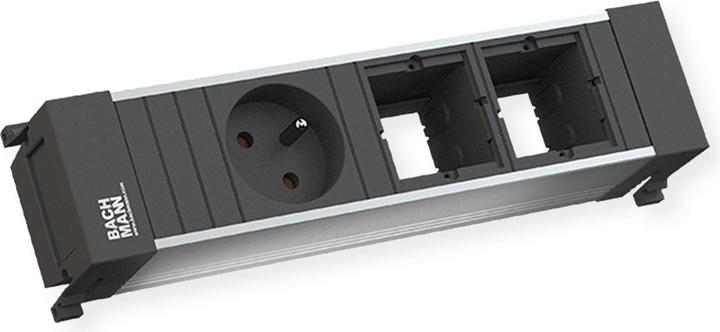 Produktbild Bachmann POWER FRAME - Steckdosenleiste - Wechselstrom 230 V (3 x, CEE 7/5, CEE 7/3, 0.20 m)