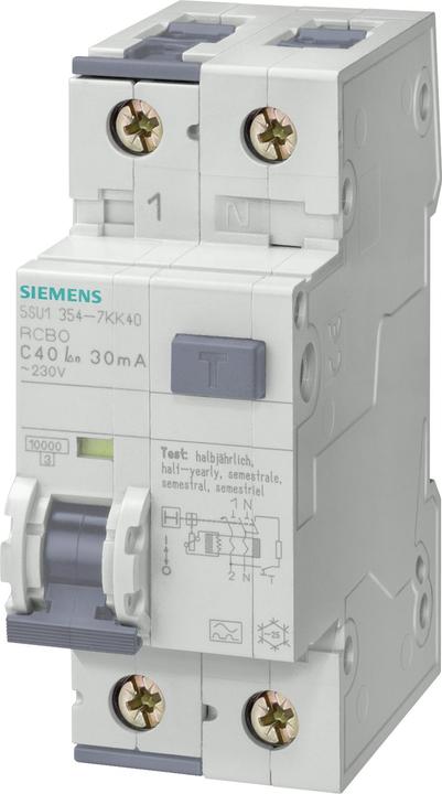 Produktbild Siemens FI-Schutzschalter/Leitungsschu