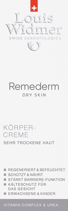 Image du produit Louis Widmer Remederm Crème corporelle parfumée (Crème pour le corps, 75 ml)