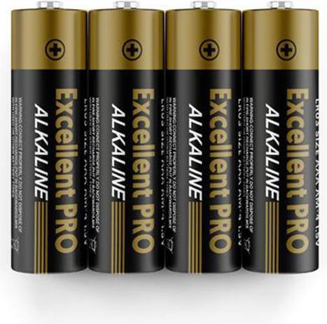 Toshiba ALK.EXCELLENT POWER PILE LR03/AAA 4 PCS. 1,5 V (4 pcs, AAA)