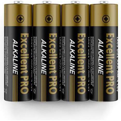 Kerbl Alk.Excellent Pro Lr6/Aa Batterie 4 Stk. (4 pz., AA), Batterie + pile