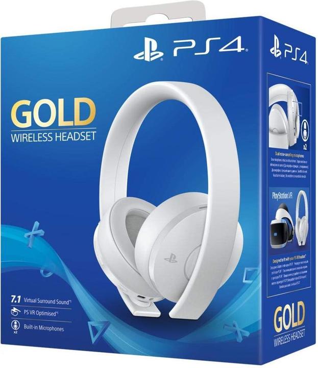 Produktbild Sony PS4 Wireless Headset White Edition (Kabelgebunden)