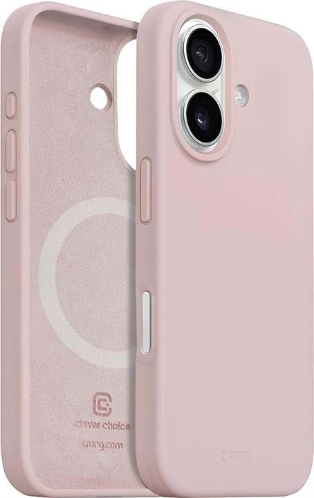 Image du produit Crong Color Cover Magnetic - iPhone 16 MagSafe Hülle (Sandrosa) (Apple iPhone 16)