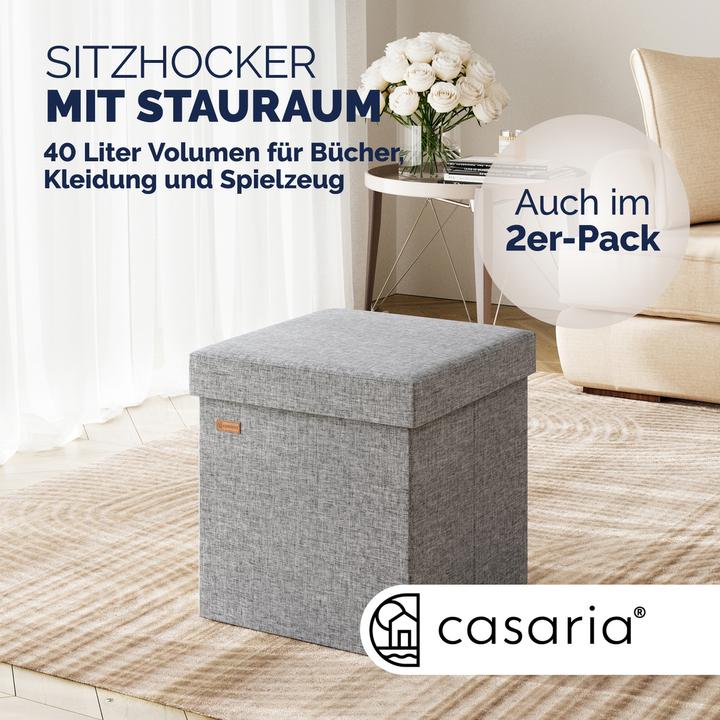 Produktbild Casaria Sitzhocker M
