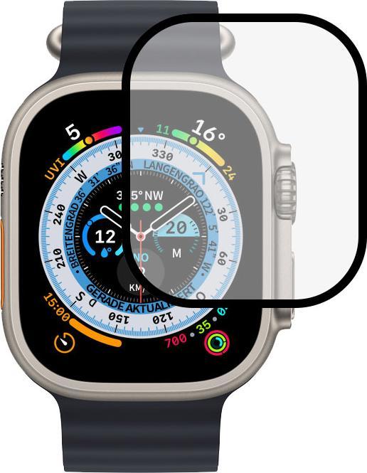 Produktbild Vivanco 2.5D FullScreen Displayschutzglas fuer Apple Watch Ultra, 49mm (Apple Watch Ultra)