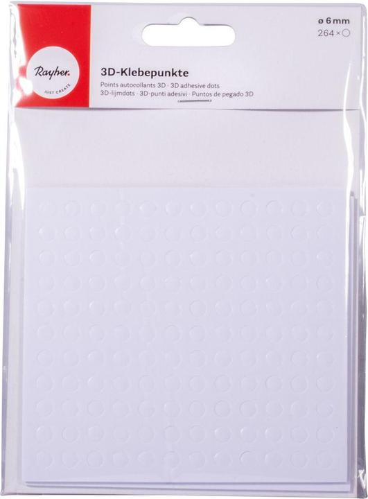 Image du produit Rayher Points adhésifs 3D, 6mm ø, 2 plaques