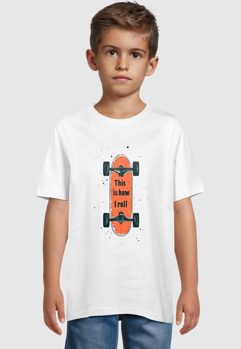 Produktbild Merchcode Kids I Roll - Basic T-Shirt - 184971 (146, 152)