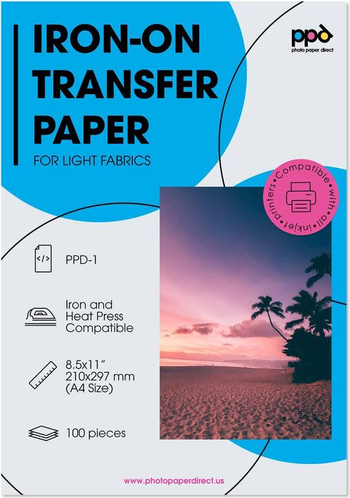 Produktbild ppd Transferpapier (100x)