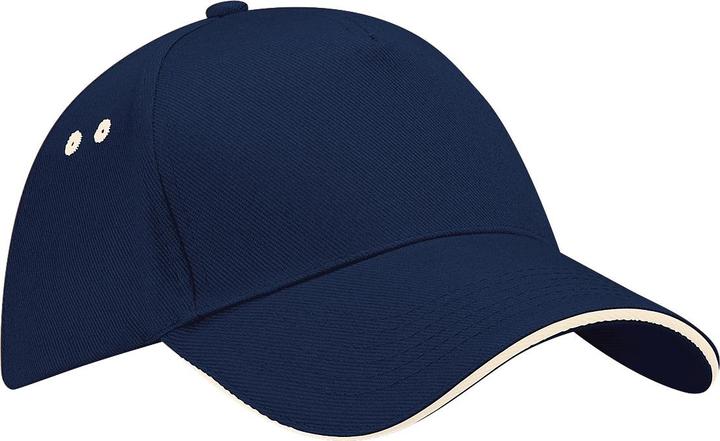 Marineblau/Weiss