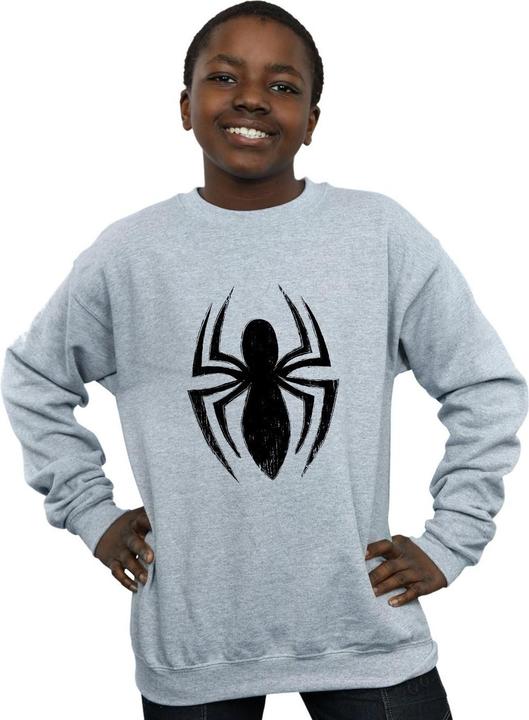 Image du produit - Sweat SPIDER-MAN ULTIMATE SPIDER LOGO - Garçon (152, 158)