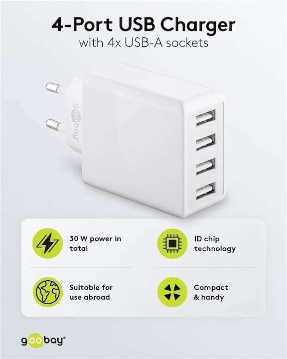Actual product image Goobay Power supply (30 W)