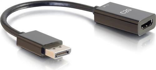 Produktbild C2G 20cm DP to HDMI 4K Passive Black (HDMI, 20.30 cm)