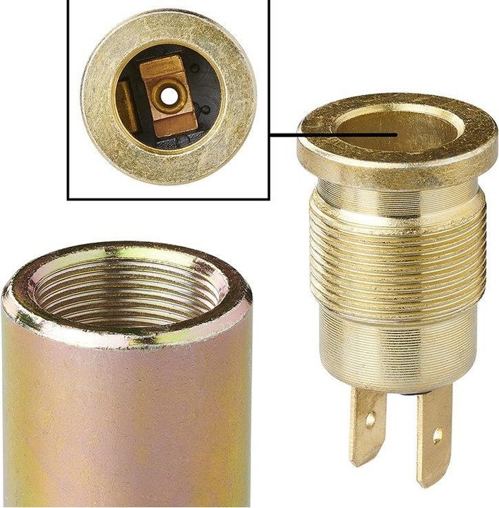 Actual product image ProPlus Holder for rotating beacon weldable in blister pack