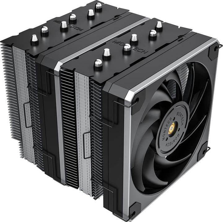Montech Metal DT24 CPU-Kühler, 2x120mm (153 mm)