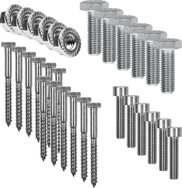 Produktbild Offgridtec Befestigungs-Set für 2 Solarmodule - für Dachziegel für Solarmodule mit 40mm Rahmenhöhe