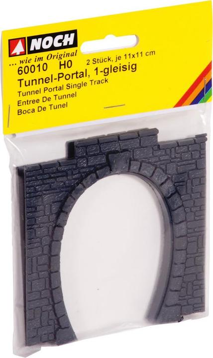 Produktbild Noch H0 Tunnel-Portal 1gleisig Kuns