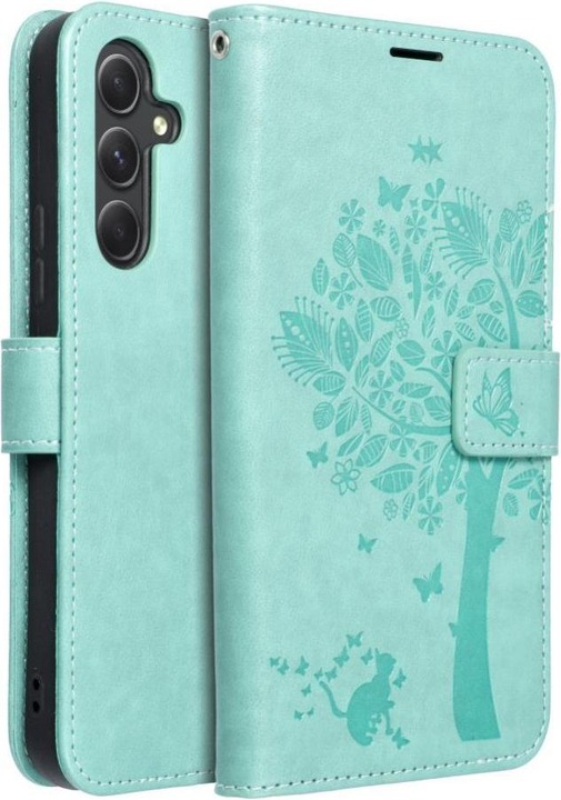 Produktbild OEM SM Mezzo Book Case Galaxy A54 5G tree grün (Samsung Galaxy A54 5G)
