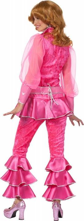Actual product image Wilbers Ladies 70s Mama Mia Disco Outfit, pink (36)