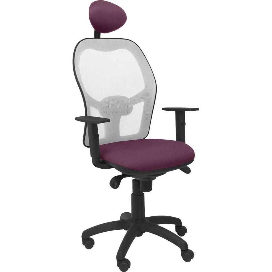 Piqueras y Crespo, Bürostuhl, Bürostuhl mit Kopfstütze Jorquera P&C ALI760C Lila
