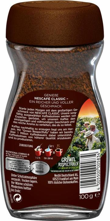 Actual product image Nescafé Classic (100 g)