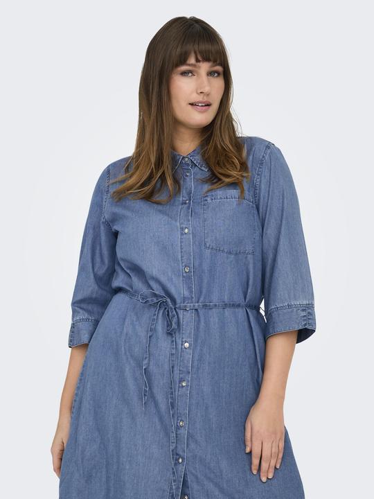 Image du produit Only CARBEA Langes Kleid Jeanskleid (52)