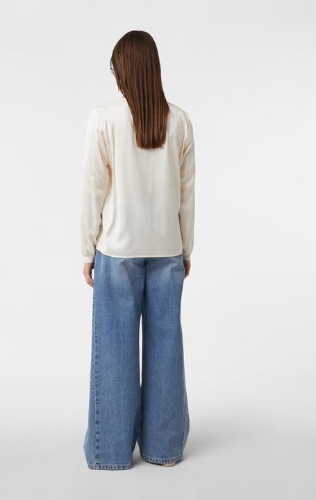 Immagine prodotto Comma Bluse Satinbluse mit V-Ausschnitt (36)