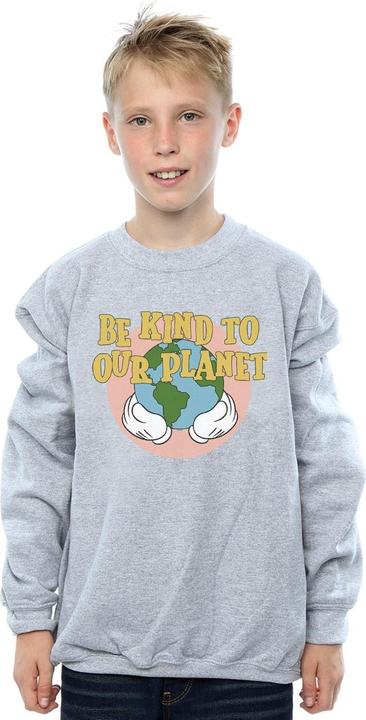 Produktbild Disney Mickey Mouse Be Kind To Our Planet Sweatshirt Jungen (140, 146)