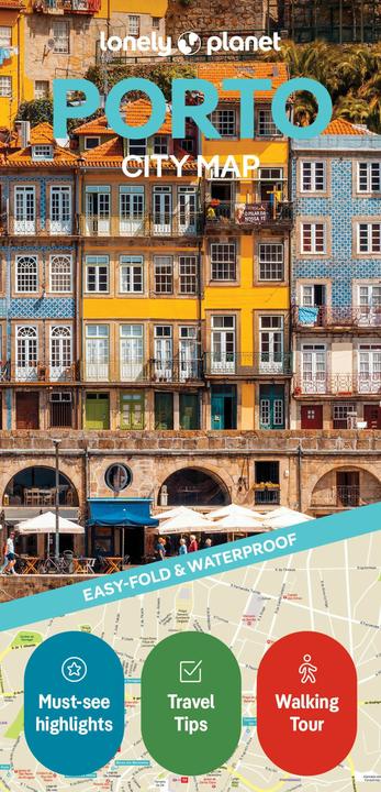 Actual product image Lonely Planet Porto City Map