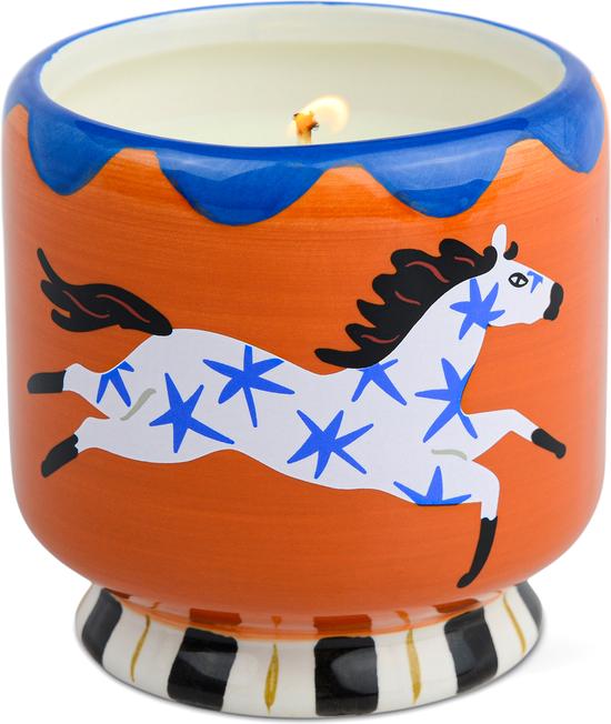 Paddywax A Dopo 8oz/226g Horse Ceramic Candle - Sienna Sunset Boxed (226 g)