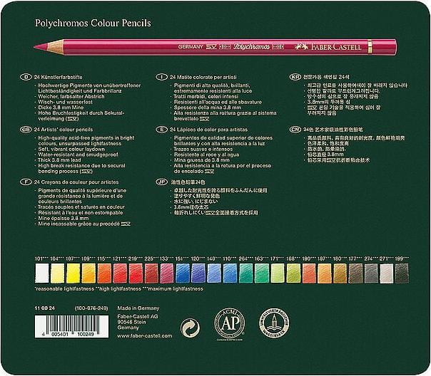 Produktbild Faber-Castell Polychromos (24 x)