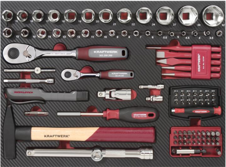 Actual product image Kraftwerk Pro-Line tool case (263 pieces)