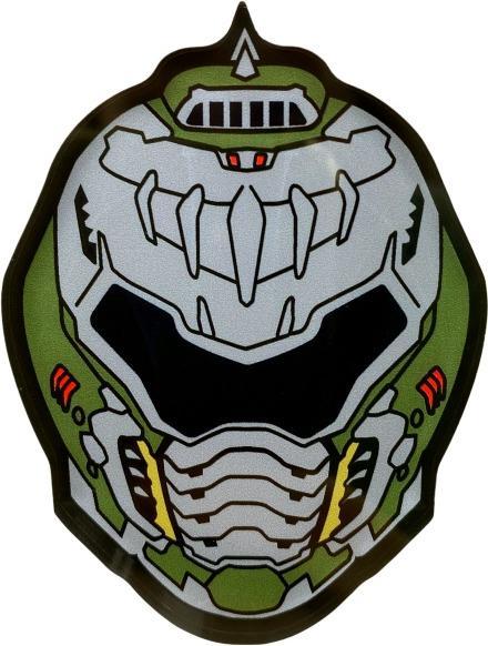 Actual product image Dpi Merchandising DOOM: The Dark Ages Magnet Set ""Icons"" (4 x)