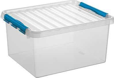 Immagine prodotto Sunware Cassetta Q-line 36L blu trasparente (36 l)