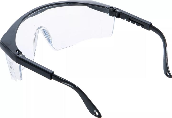 Actual product image BGS Safety Glasses with Adjustable Temples transparent