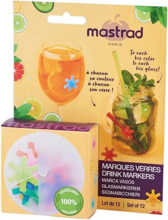 Actual product image Mastrad Glasmarker 12er-Set (glass marker)