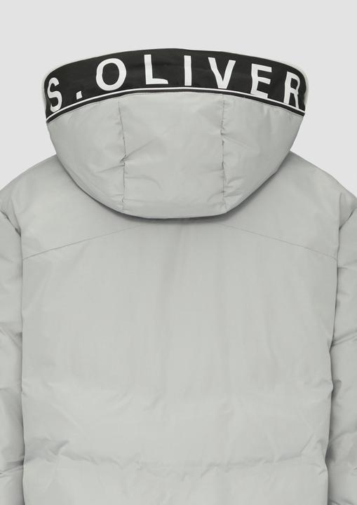 Produktbild S.Oliver Outdoor-Jacke Wasserabweisender wattierter Parka mit Kontrast-Details (S)
