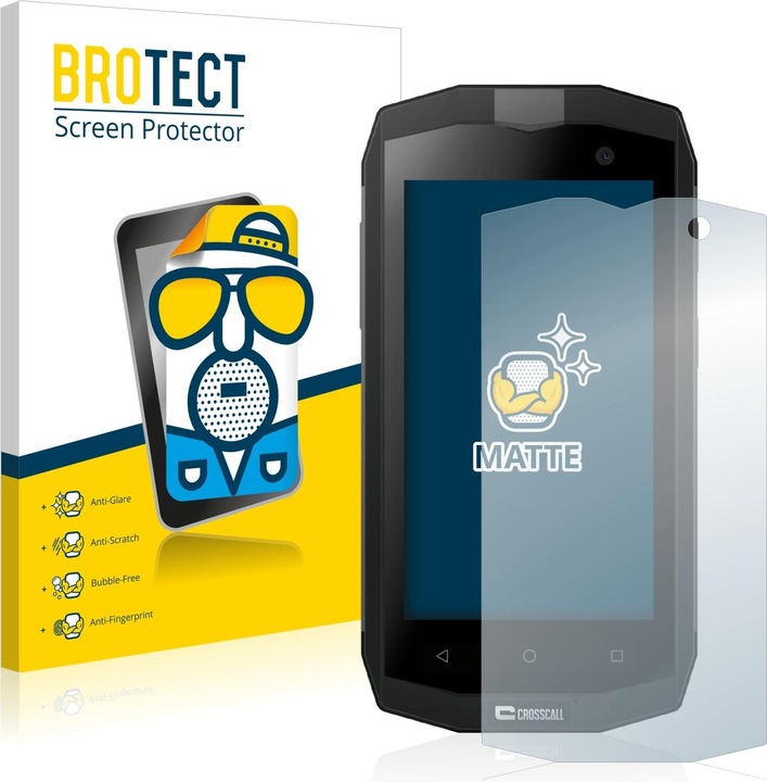 Immagine prodotto BROTECT Pellicola antiriflesso Pellicola protettiva dello schermo Pellicola protettiva dello schermo opaca (2 Pezzo/i, Crosscall Trekker M1 Core)