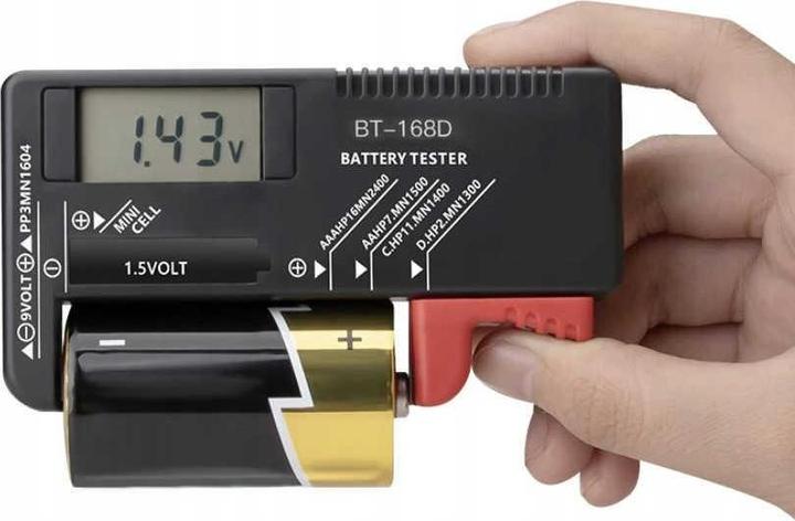 Produktbild Bigstren Batterietester mit LCD
