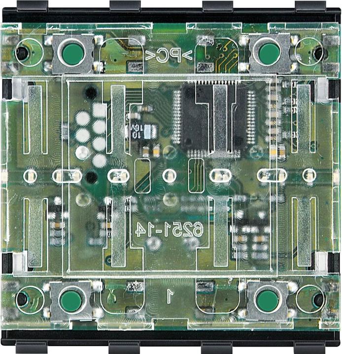 Merten 625299 KNX push-button module, 2-gang, System M