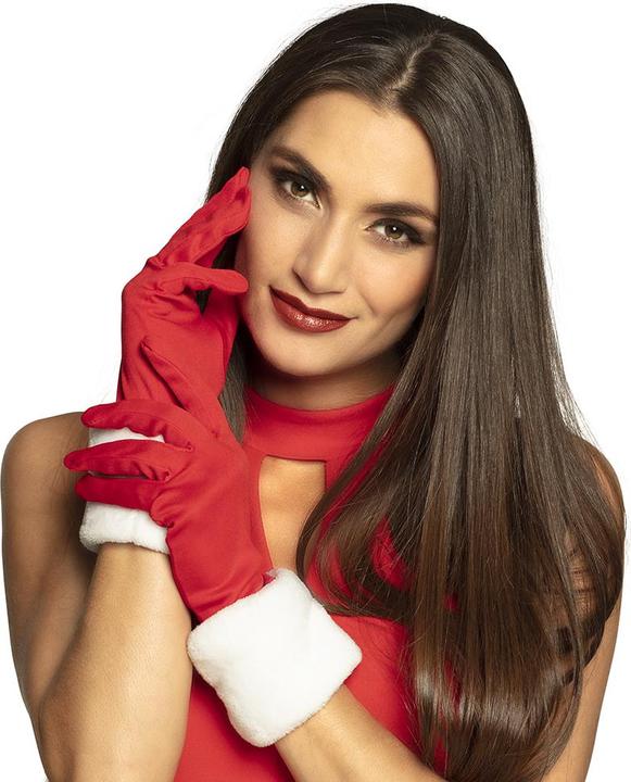 Produktbild Widmann Weihnachtsmann Handschuhe (One Size)