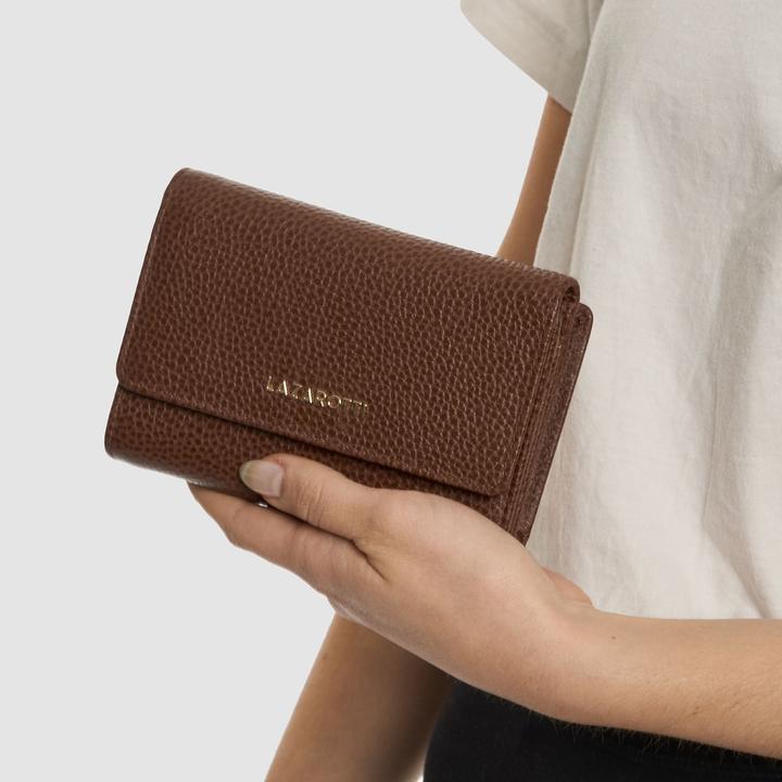 Actual product image Lazarotti Bologna Leather wallet leather 14 cm