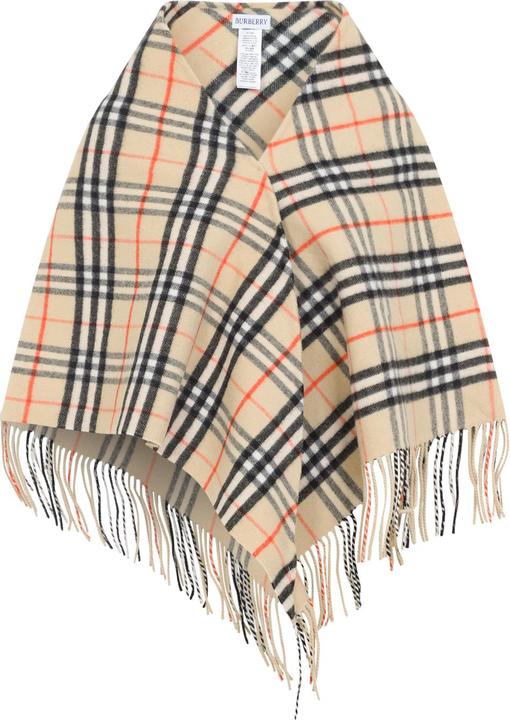 Immagine prodotto Burberry "Check" Wool and cashmere cape