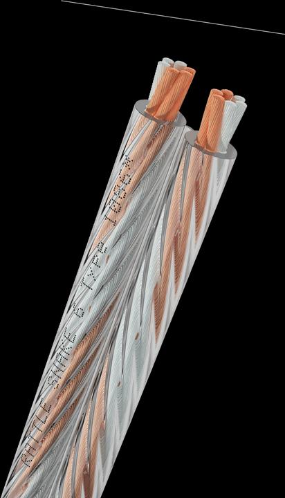Oehlbach D1C356 Lautsprecherkabel 2 x 6 mm² Transparent 1 St. (6 m, 6 mm²)
