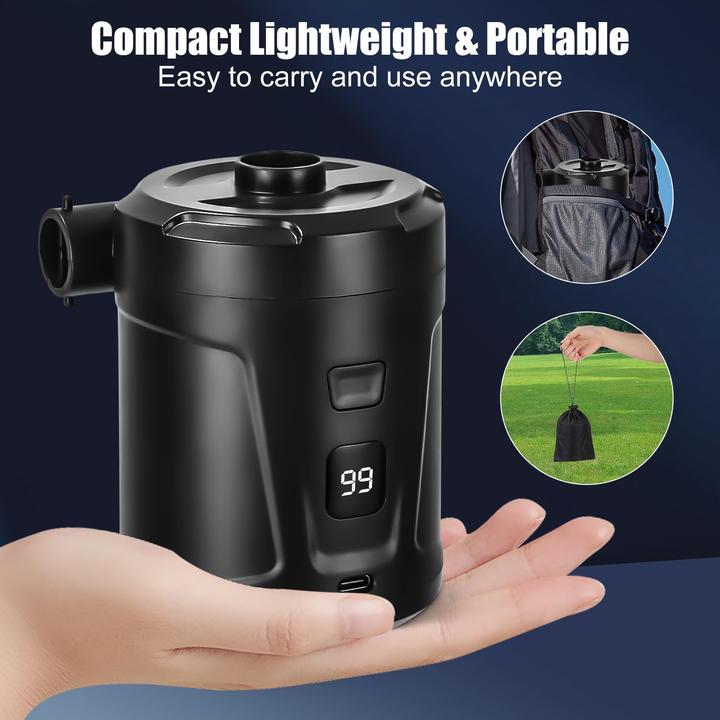 Actual product image Azyvum Air pump