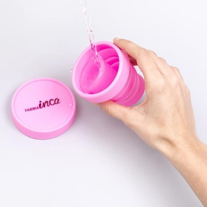 Immagine prodotto Inca Farma Coppetta mestruale grande con coperchio (L)